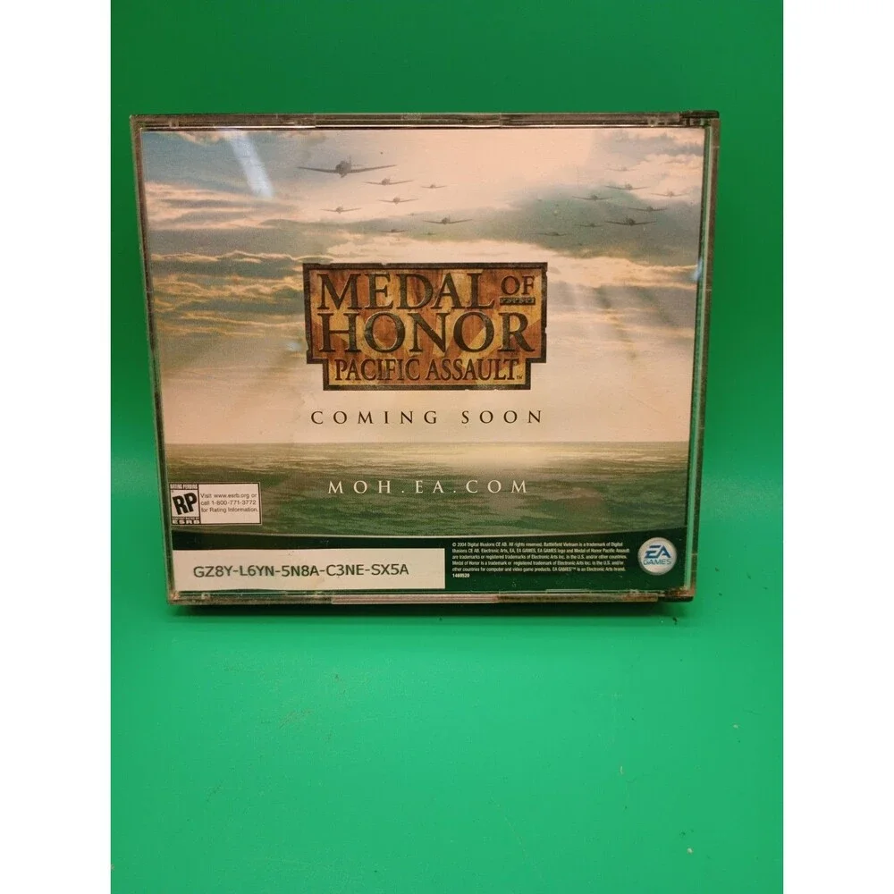 Battlefield Vietnam PC DVD-ROM Video Game 2004 Complete| Disc Set DISC 3 MISSING